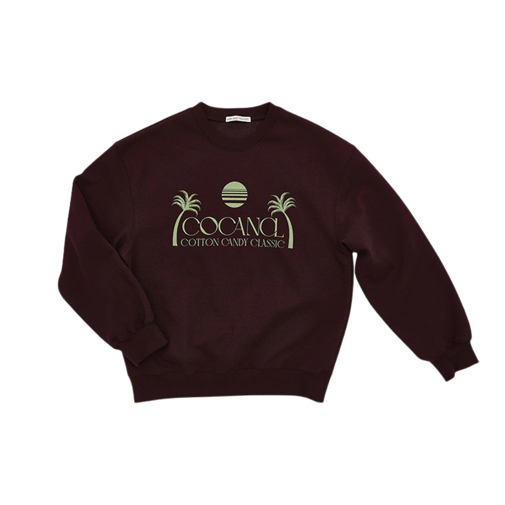 Palm Tree Logo Sweatshirts Brownie
